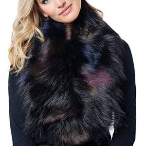 FAB FURS- FAUX FUR SCARF! Beautiful gift idea!